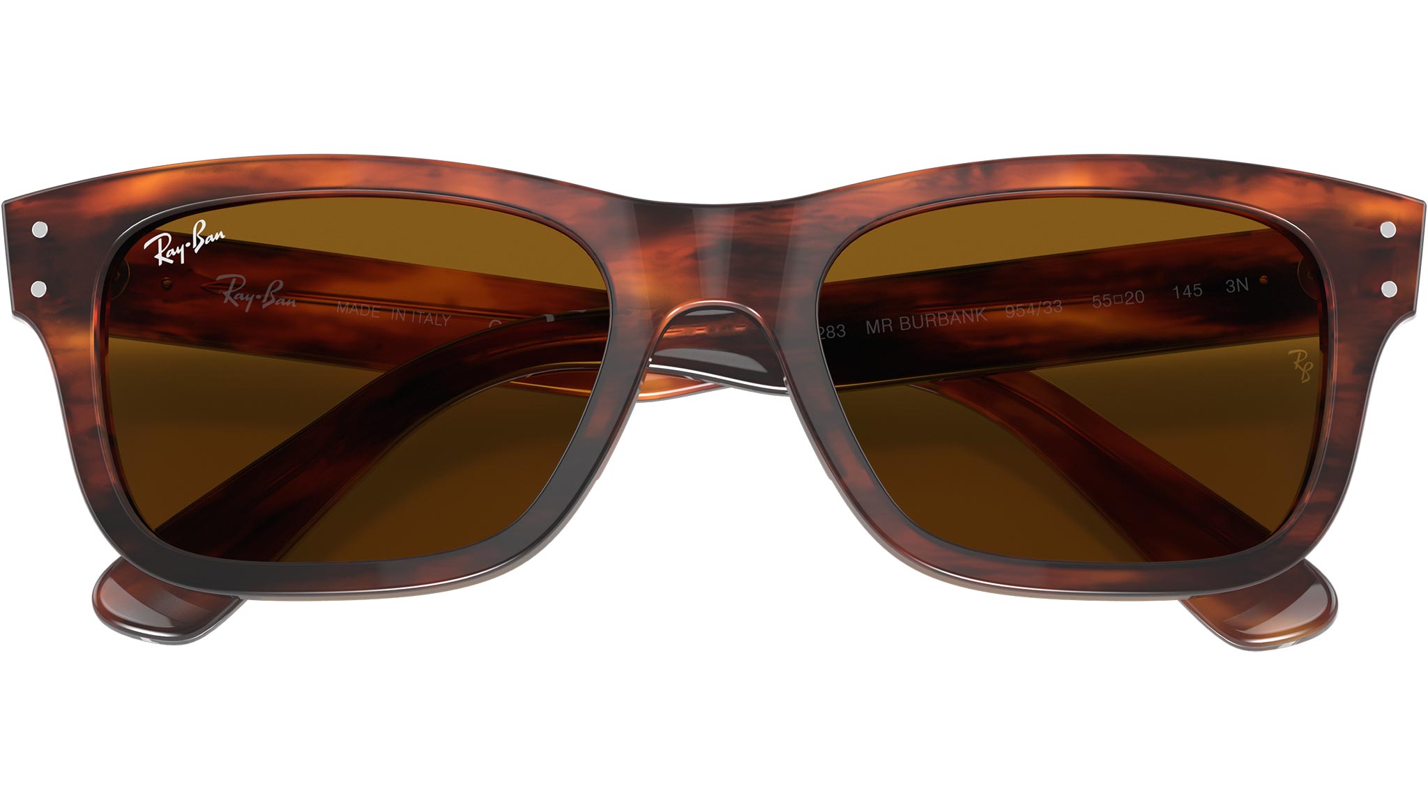Mr Burbank RB2283 954/33 striped havana