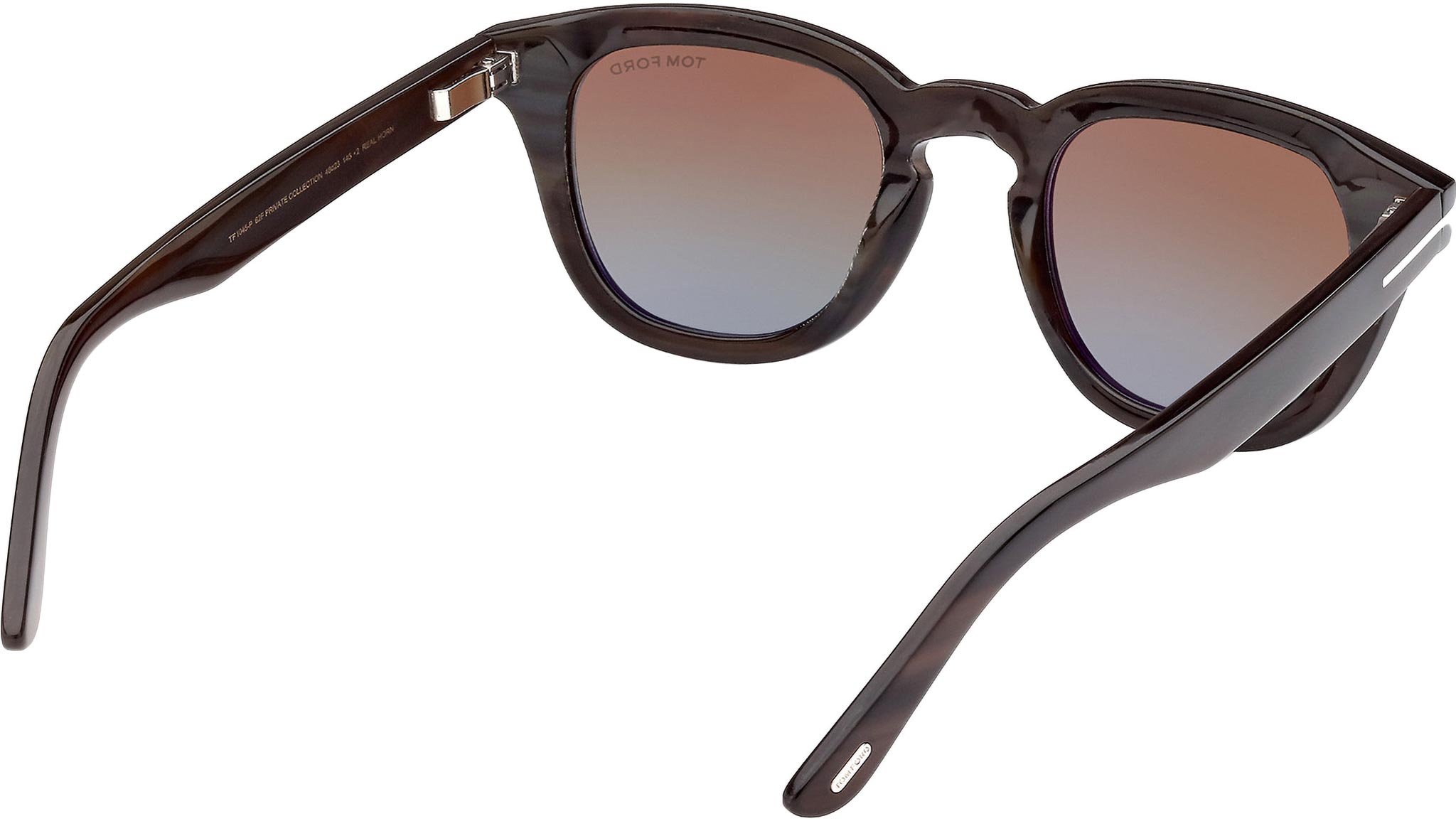 Private Collection FT1045-P 62F Black Horn Brown