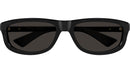 BV1327S 001 Solid Black Grey