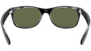 New Wayfarer Color Mix RB2132 black on transparent