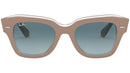 State Street RB2186 12973M Beige Transparent