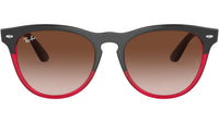 Iris RB4471 663113 grey on transparent red