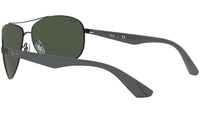 RB3526 matte black and grey