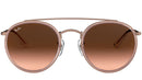 Round Double Bridge RB3647N pink bronze