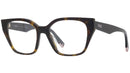 Fendi Way Havana Rectangular Eyeglasses