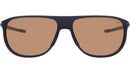 Vingt sept Blue Rectangular Sunglasses