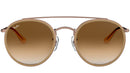 Round Double Bridge RB3647N copper bronze