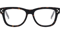 CD DiamondO S1I Havana Geometric Eyeglasses