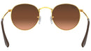 Round Metal RB3447 gold bronze gradient