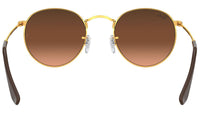 Round Metal RB3447 gold bronze gradient