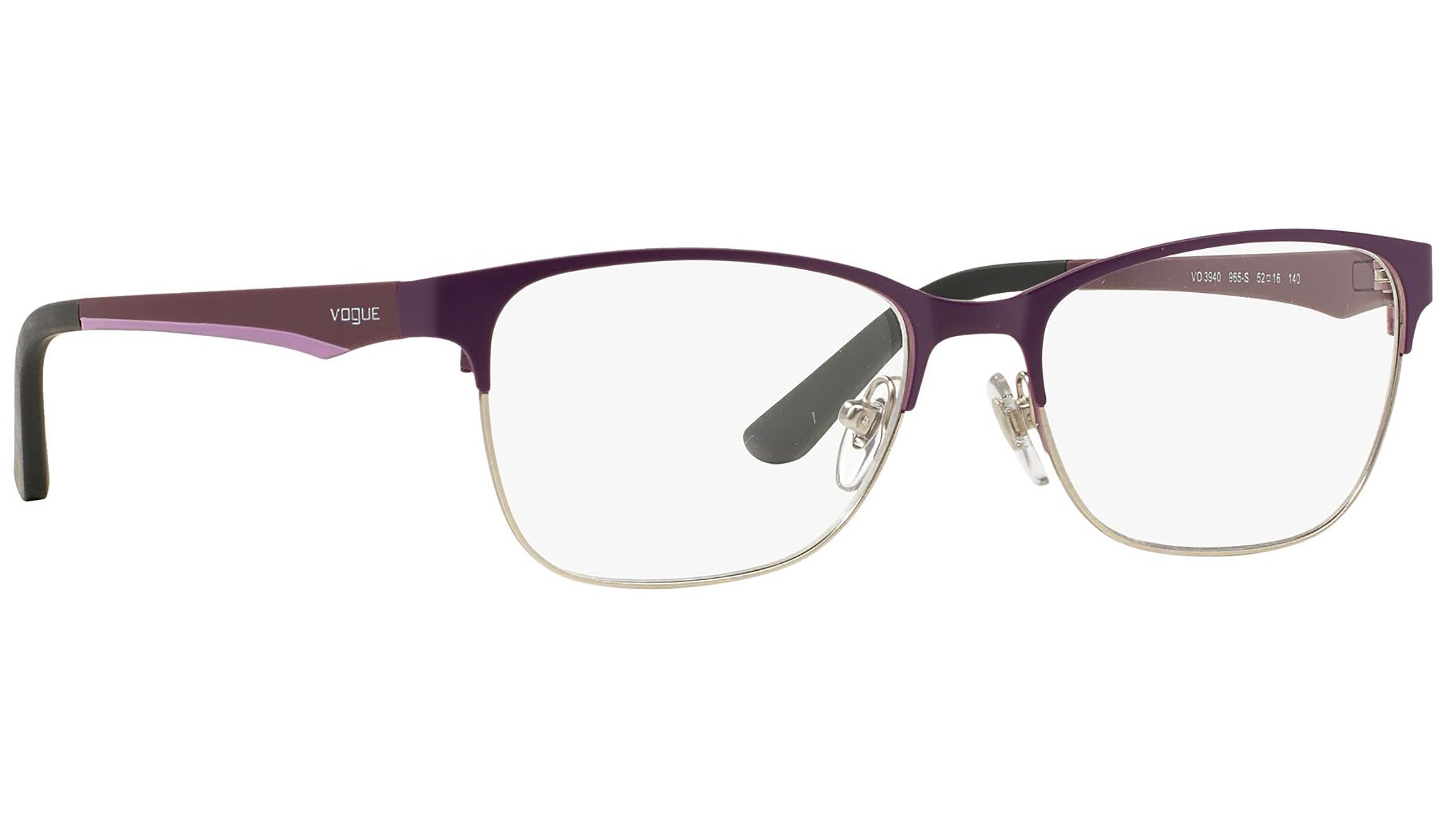 VO3940 965S brushed plum and silver