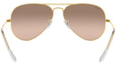 Aviator Gradient RB3025 001/3E Gold Silver