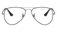 Aviator Kids RY1089 4074 Black on Silver