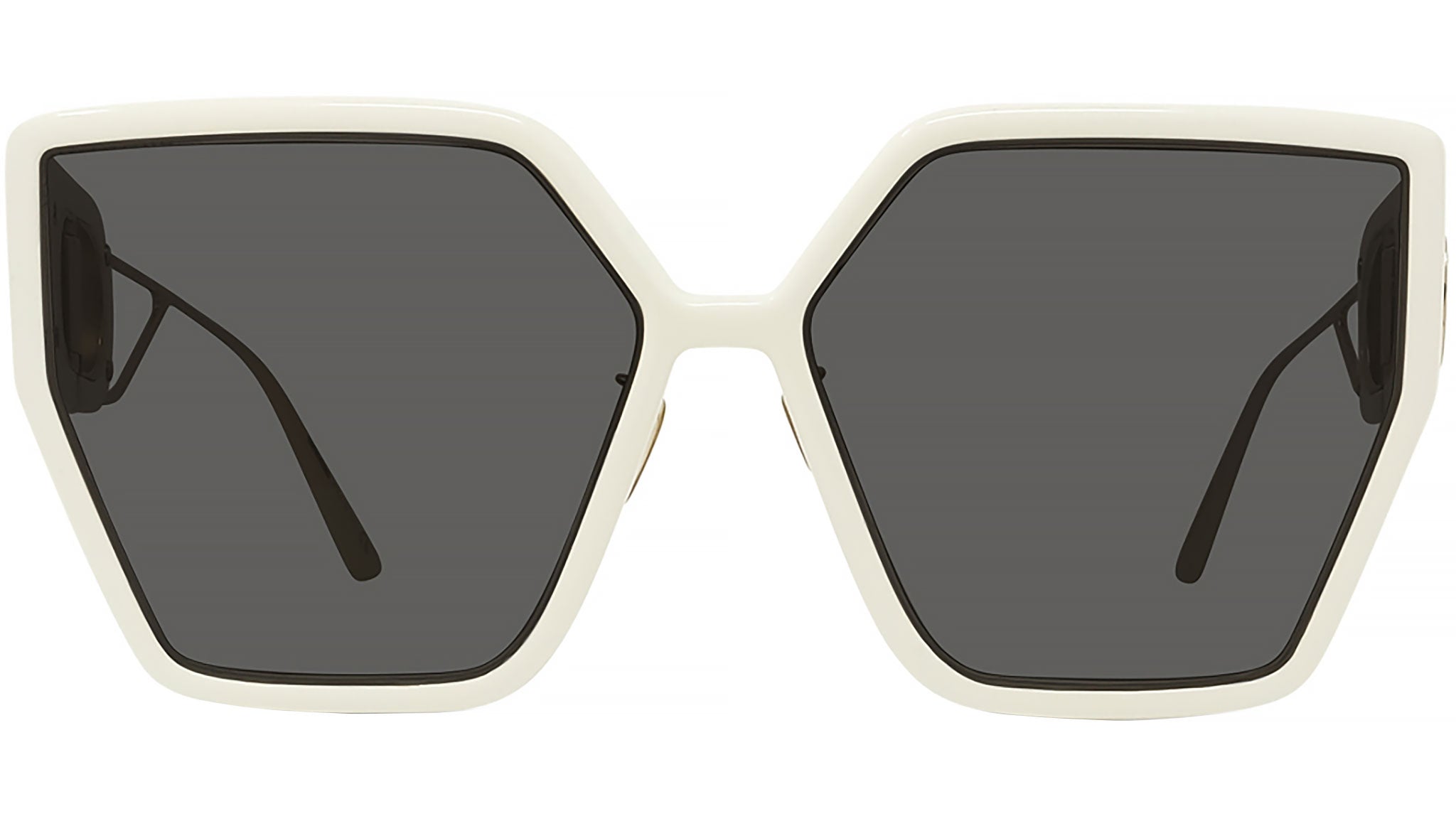 30Montaigne BU Ivory Geometric Sunglasses