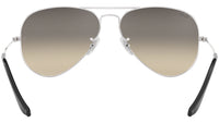 Aviator Gradient RB3025 003/32 Silver Grey