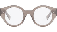 3 Dots HD Brown Round Eyeglasses
