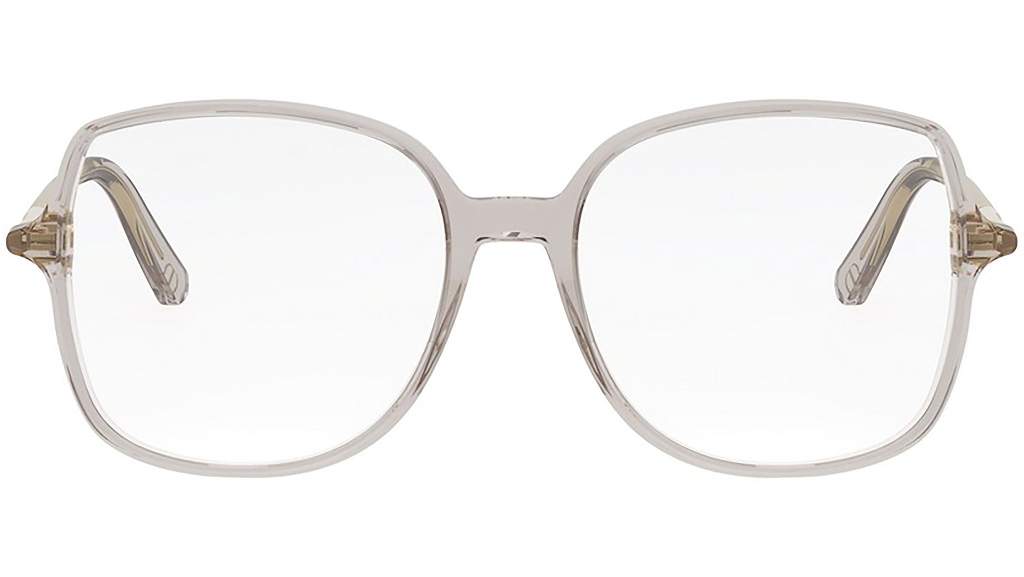 Mini CD O 9I Beige Round Eyeglasses