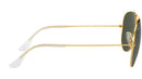 Aviator Classic RB3025 W3234 Gold Green