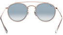 Round Double Bridge RB3647N transparent bronze copper