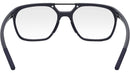Line Blue Geometric Eyeglasses
