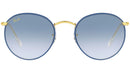 Round Full Color RB3447JM 91963F light blue on legend gold