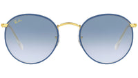 Round Full Color RB3447JM 91963F light blue on legend gold