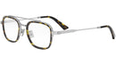NeoDiorO S6F Shiny Silver Geometric Eyeglasses