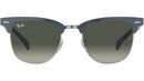 Clubmaster Aluminum RB3507 924871 brushed blue on silver