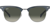Clubmaster Aluminum RB3507 924871 brushed blue on silver