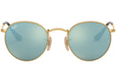 Round Flat Lenses RB3447N gold
