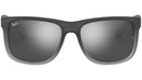 Justin Classic RB4165 matte grey to transparent
