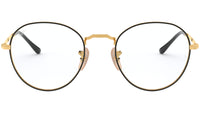 Round Metal Optics II RB3582V gold on top black