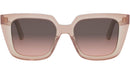 DiorMidnight S1I Pink Square Sunglasses