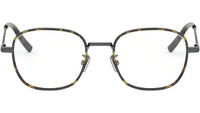 DiorBlackSuitO S22F Black Square Eyeglasses