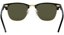 Clubmaster Classic RB3016 polished black