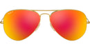 Aviator Flash Lenses RB3025 112/4D Gold Orange