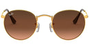 Round Metal RB3447 gold bronze gradient