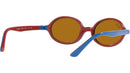 RJ9145S 7084/3 blu on rubber red