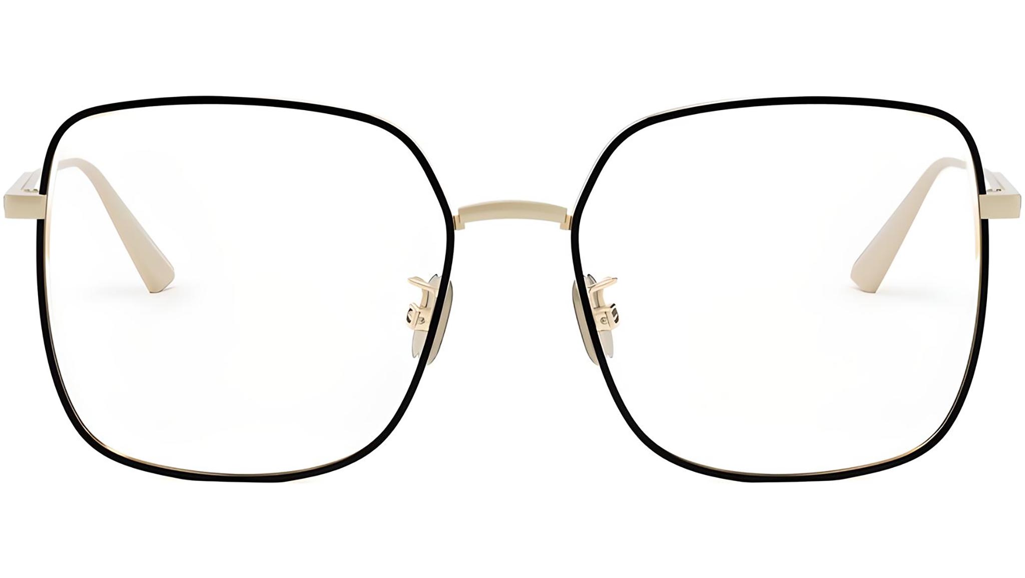 GemDiorO SU Yellow Geometric Eyeglasses