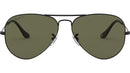 Aviator Classic RB3025 W3361 Matte Black Green