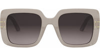 DiorSignature S11F Brown Geometric Sunglasses