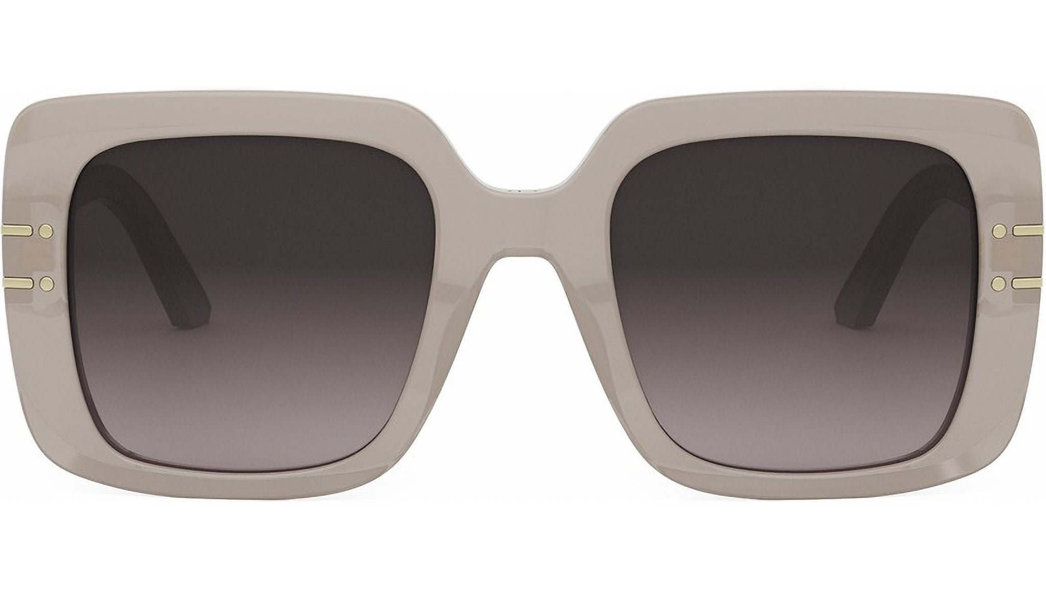 DiorSignature S11F Brown Geometric Sunglasses