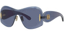 Anagram Blue Mask Sunglasses