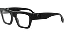 Fendi Shadow Black Rectangular Eyeglasses