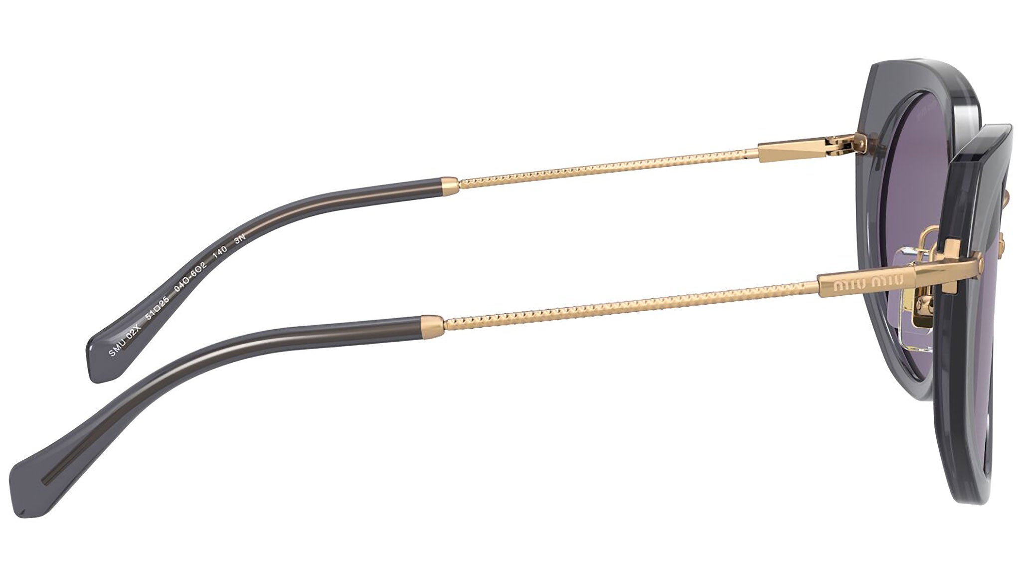 MU 02XS 04O6O2 grey transparent