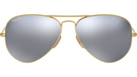 Aviator Flash Lenses RB3025 112/W3 Gold Silver
