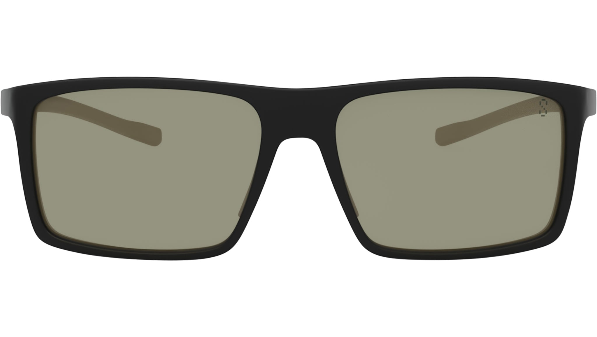Bolide Black Rectangular Sunglasses