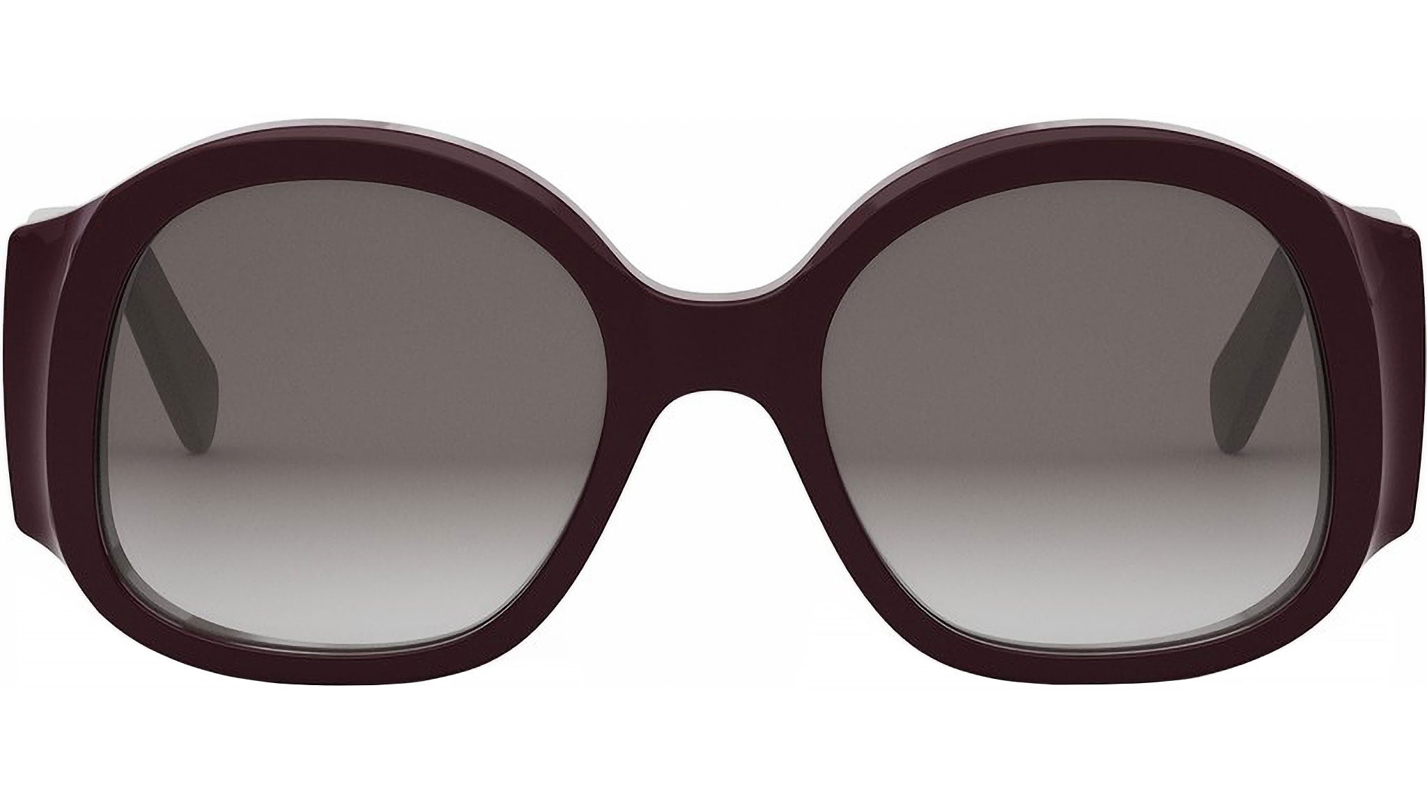 Maxi Triomphe Brown Round Sunglasses
