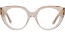 Anagram Pink Geometric Eyeglasses