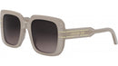 DiorSignature S11F Brown Geometric Sunglasses